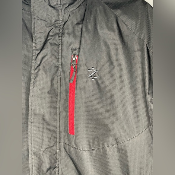 Men's Black Izod Perform X Coat Size Large. - Picture 3 of 15